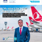 Airport Business, 2015. Front cover shot featuring Serdar Yildirim, chairman of the General Directorate of the State Airports Authority of Turkey