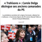 Publication d’une photo de Carole Delga dans l’entre deux-tours sur le site du magazine Le Point via AFP/Hans Lucas.