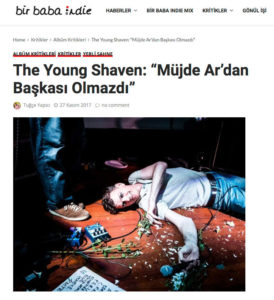 Couverture photo du groupe stanbouliote post-punk "The Young Shaven". Publication sur le site Bir Baba Indie le 27 novembre  2017. © Grégory Dziedzic Photography