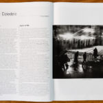 Double page d'ouverture (sur 10) de la publication "Roman Noir"  par Grégory Dziedzic. La série « Roman  Noir », une auto-fiction urbaine nocturne composée de photos prises dans le quartier de Beyoglu, à Istanbul, entre 2010 et 2014, a été publiée pour la première fois sur 10 pages dans le numéro 66 (mai-juin-juillet 2020) du magazine turc de photoreportage İz co-fondé par Ara Güler.