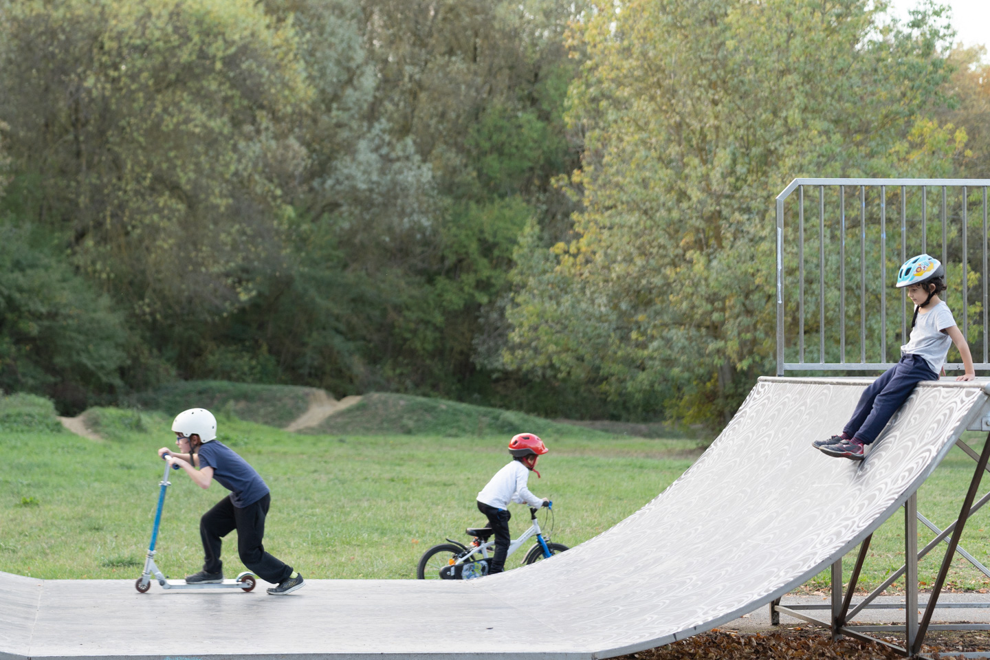 Test terrain du Tamron 70-180 au skatepark de la ferme de 50.