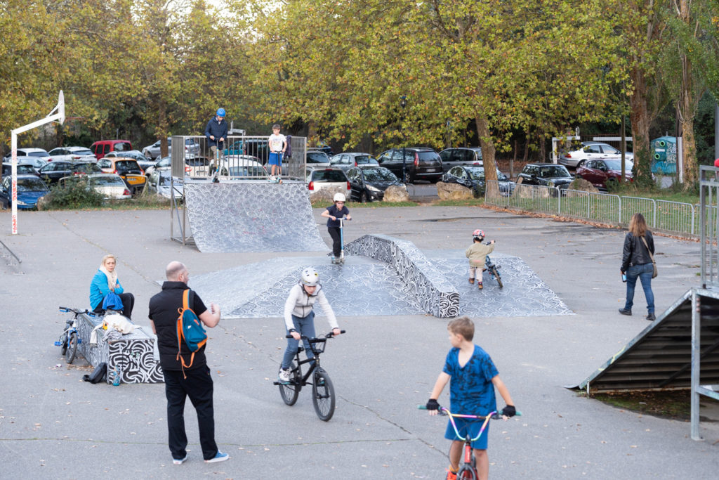 Test terrain du Tamron 70-180 au skatepark de la ferme de 50.