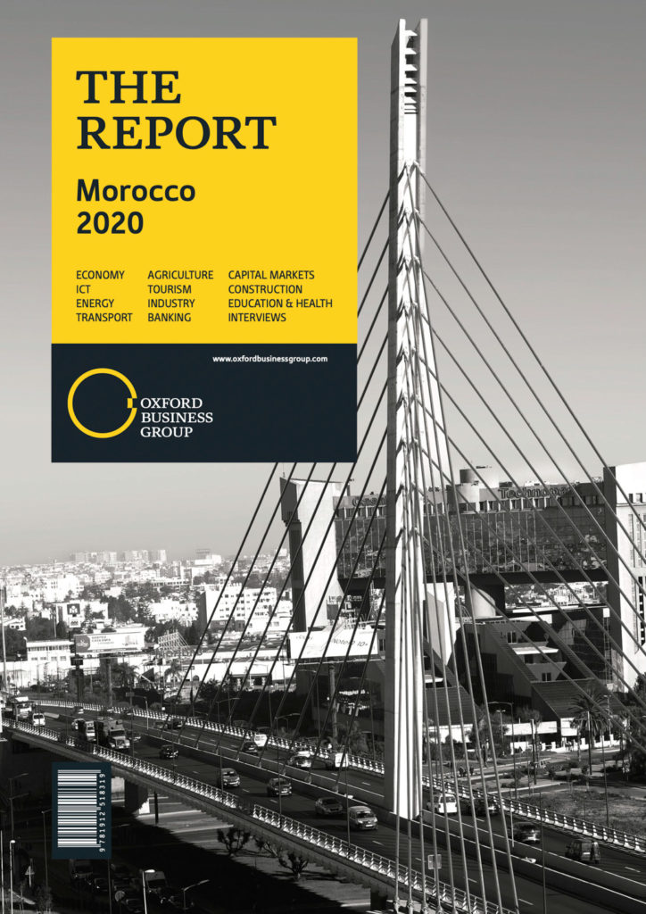 " The Report - Morocco 2020" (Oxford Business Group). 65 photos publiées dont la photo de couverture.