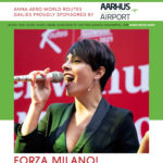 Three Anna Aero daily published in October 2021 during the Airport Routes trade show. Front cover shots. Milan, October 2021.