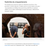 Publication le 28 avrilr 2024 dans le site internet de Francetvinfo.fr sur la fermeture de la gallerie du Château d'eau à Toulouse..