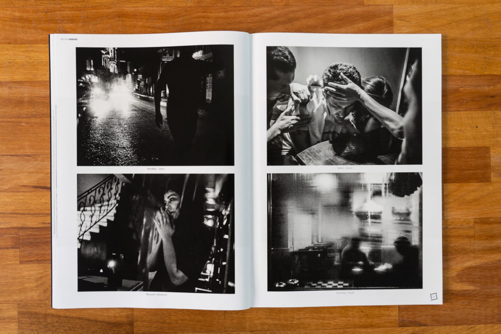 La série « Roman  Noir », une auto-fiction urbaine nocturne composée de photos prises dans le quartier de Beyoglu, à Istanbul, entre 2010 et 2014, a été publiée pour la première fois sur 10 pages dans le numéro 66 (mai-juin-juillet 2020) du magazine turc de photoreportage İz co-fondé par Ara Güler.