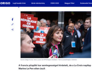 Publication le 23 avril 2022 dans le site hongrois d'information www.orogo.hu.